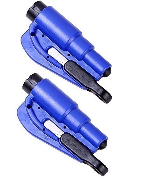 Keychain Car Escape Tool, Pack of 2 Window Breaker