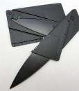 Credit Card Knife - Both Folded and Unfolded