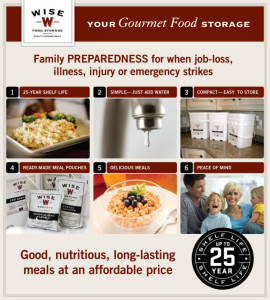 Long Life Emergency Food Storage