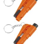 Car Escape Tool with Keychain - 2 Pack