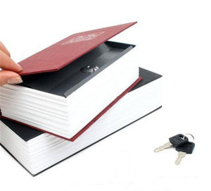 Dictionary Diversion Book Safe with Keys