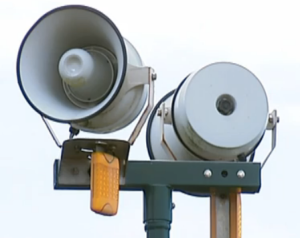 Tsunami sirens