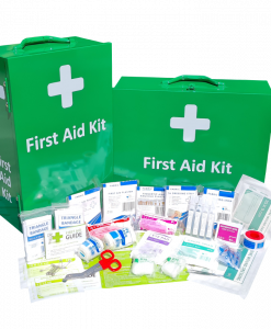 Workplace 1-25 Person first aid kit in Metal wall mountable box