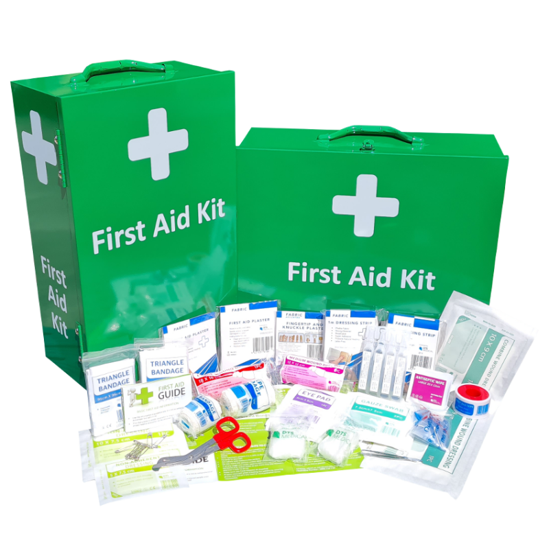 Workplace 1-25 Person first aid kit in Metal wall mountable box