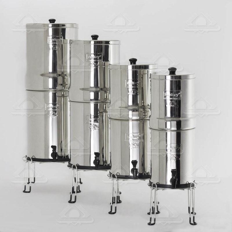 Berkey Base - Stainless Steel stands for the Berkey System