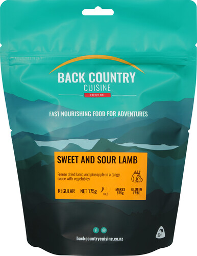 Back Country Cuisine Sweet & Sour Lamb Gluten Free Two Serve 175g