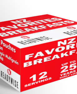 12 Serve / NZ Favourites Emergency Food Kit - Breakfasts