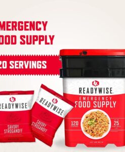 Emergency Food 120 Mains Bucket 3