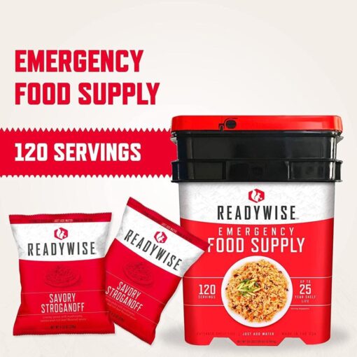 Emergency Food 120 Mains Bucket 3